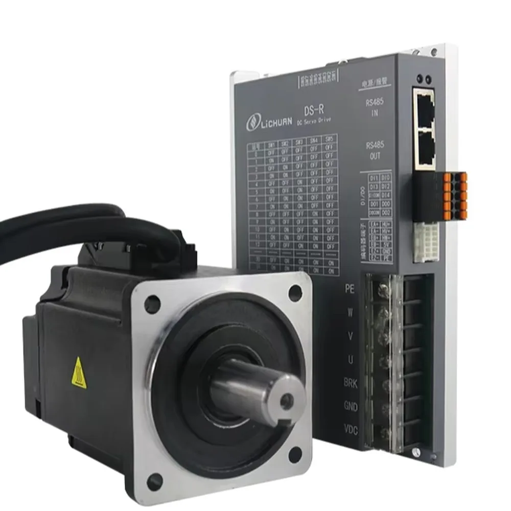 750W 48V-80V 19A 3000RPM 2500PPR Incremental DC Servo Motor Driver Kit for CNC Router