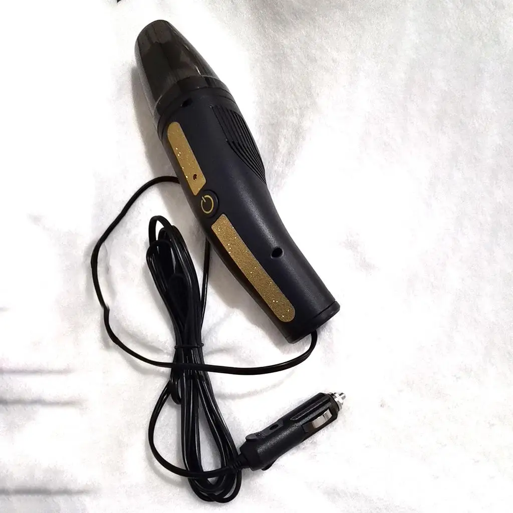 Car Vacuum Cleaner Collector with Cleaning Brush Nozzle & Long Suction