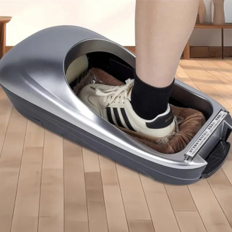Automatic Disposable Shoe Cover Machine, Keep Floors Clean for Guests, Hygienic Entryway Solution for House Office Hospital