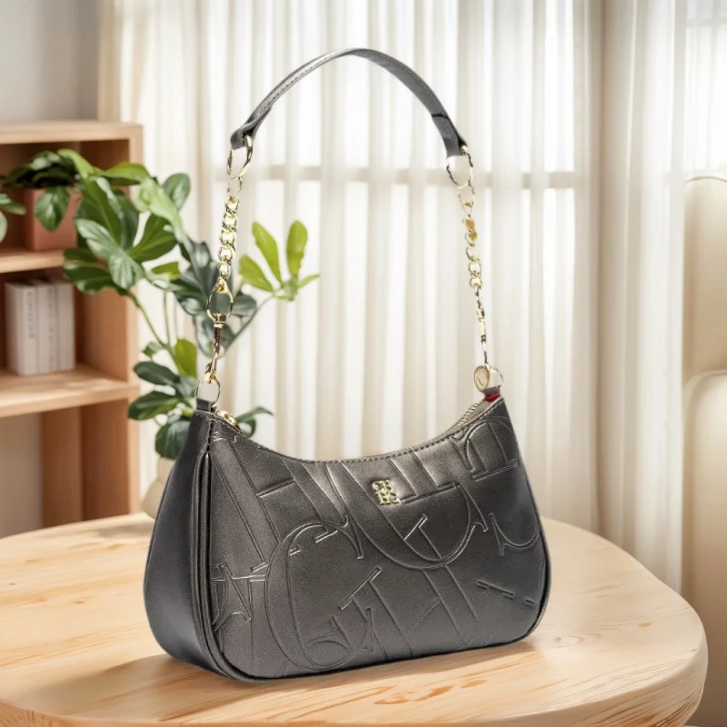 

Women's Handbag Fashion Partition Durable Luxury Brand Fashion Large Capacity Bent Moon Bag Simple Shoulder Crossbody Bag