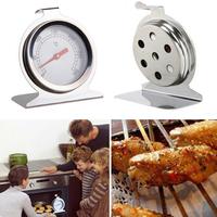 300°C Stainless Steel Oven Thermometer Mini Dial Stand Up Temperature Meter Kitchen Tools Grill BBQ Hot Food Needle Thermometer