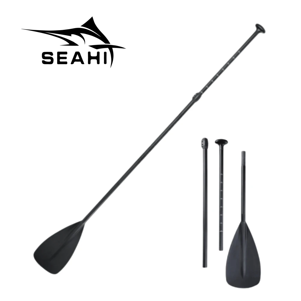 2023 Glass Fiber PP Paddle 175CM-205CM Vertical Adjustable Paddle Water Surfboard Paddle Sport Canoe SUP Paddle