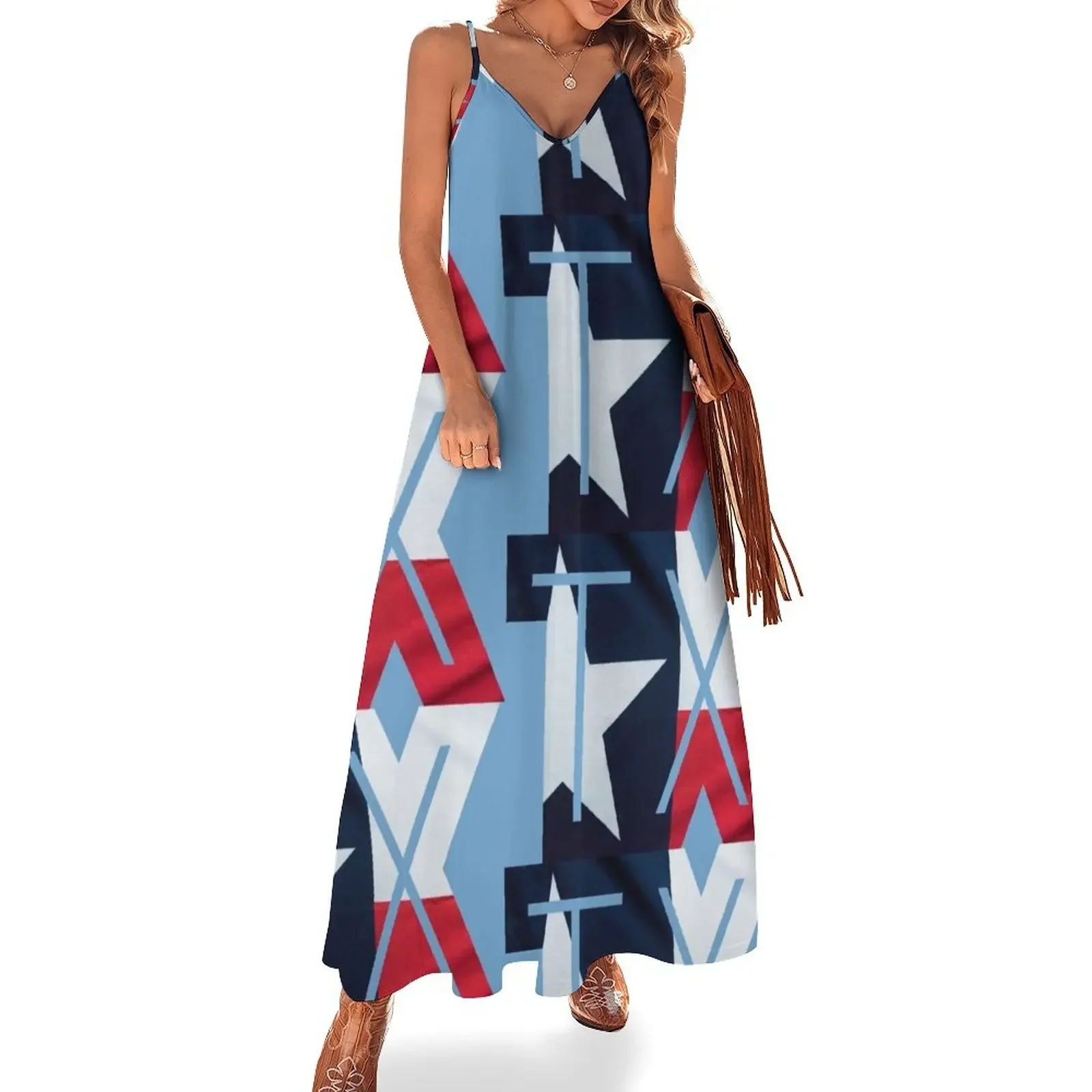 

Texas Sleeveless Dress summer outfits for women 2025 womens dress bandage dress Woman's evening