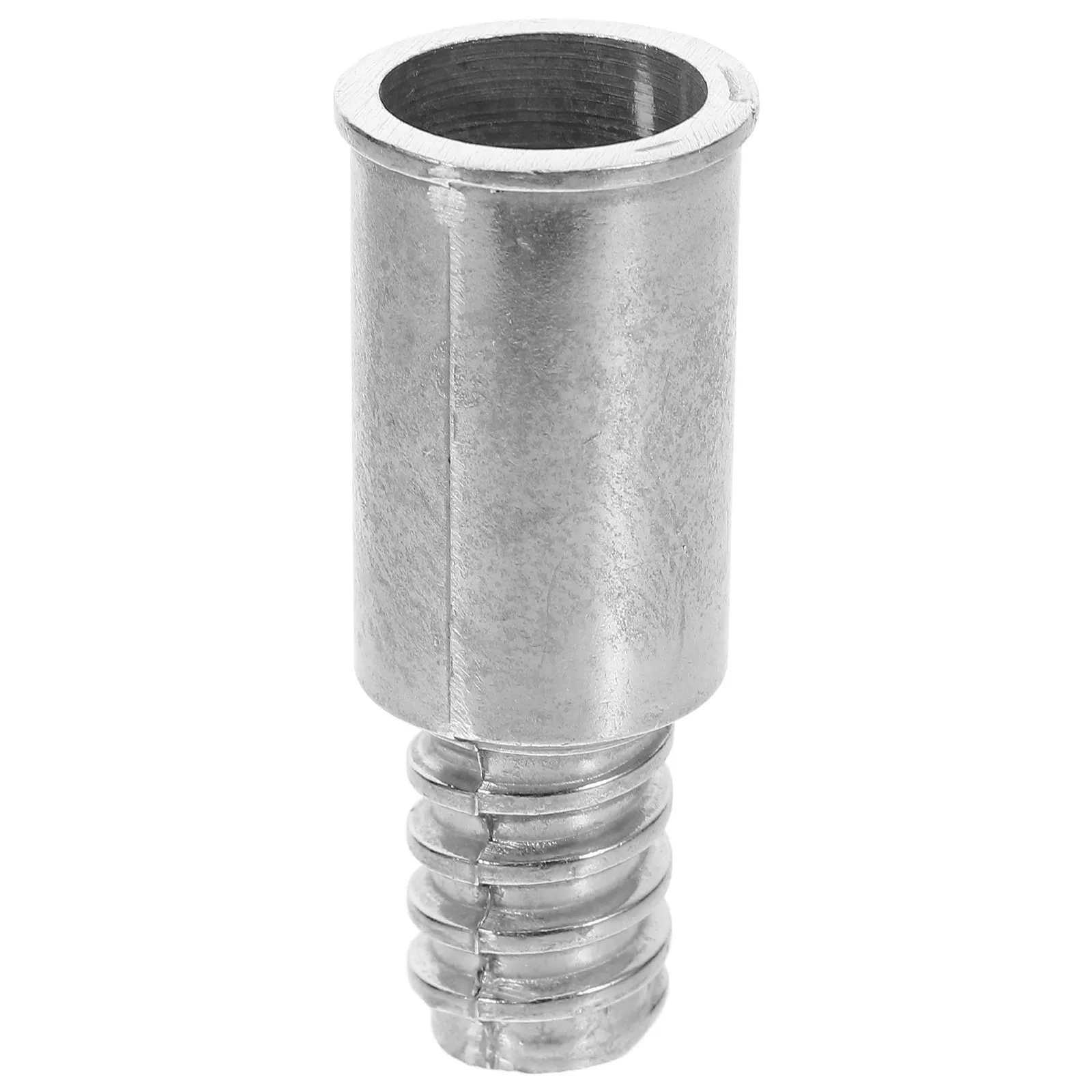 Aluminum Alloy Threaded Tip Adapter 20.4mm Extension Rod Connector for Brooms Mops Telescoping Pole Repair Replacement