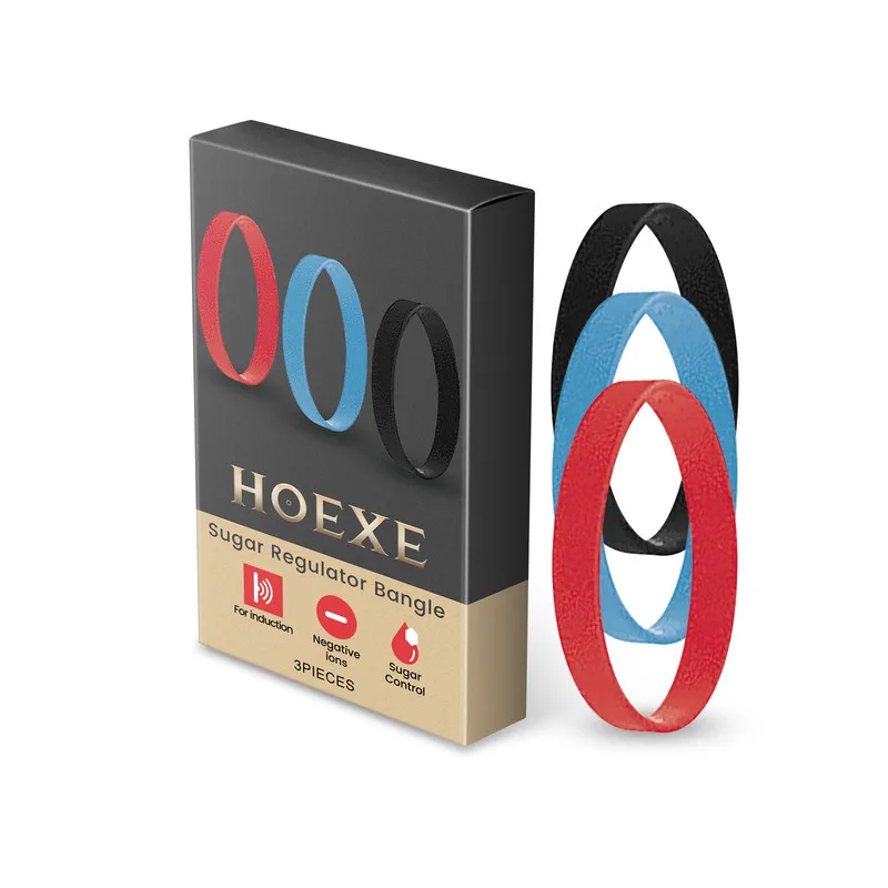 

Браслет Hoexe для ухода за сахаром, портативный браслет для ежедневного ухода с отрицательными ионами, снимающий дискомфорт кожи, браслет для ухода за телом