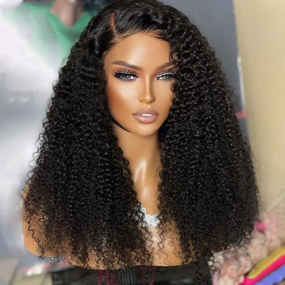 Curly Lace Front Human Hair Wigs For Women 13X4 30 32 Inch Remy 4X4 Lace Closure Wig Brazilian HD Lace Frontal Wig