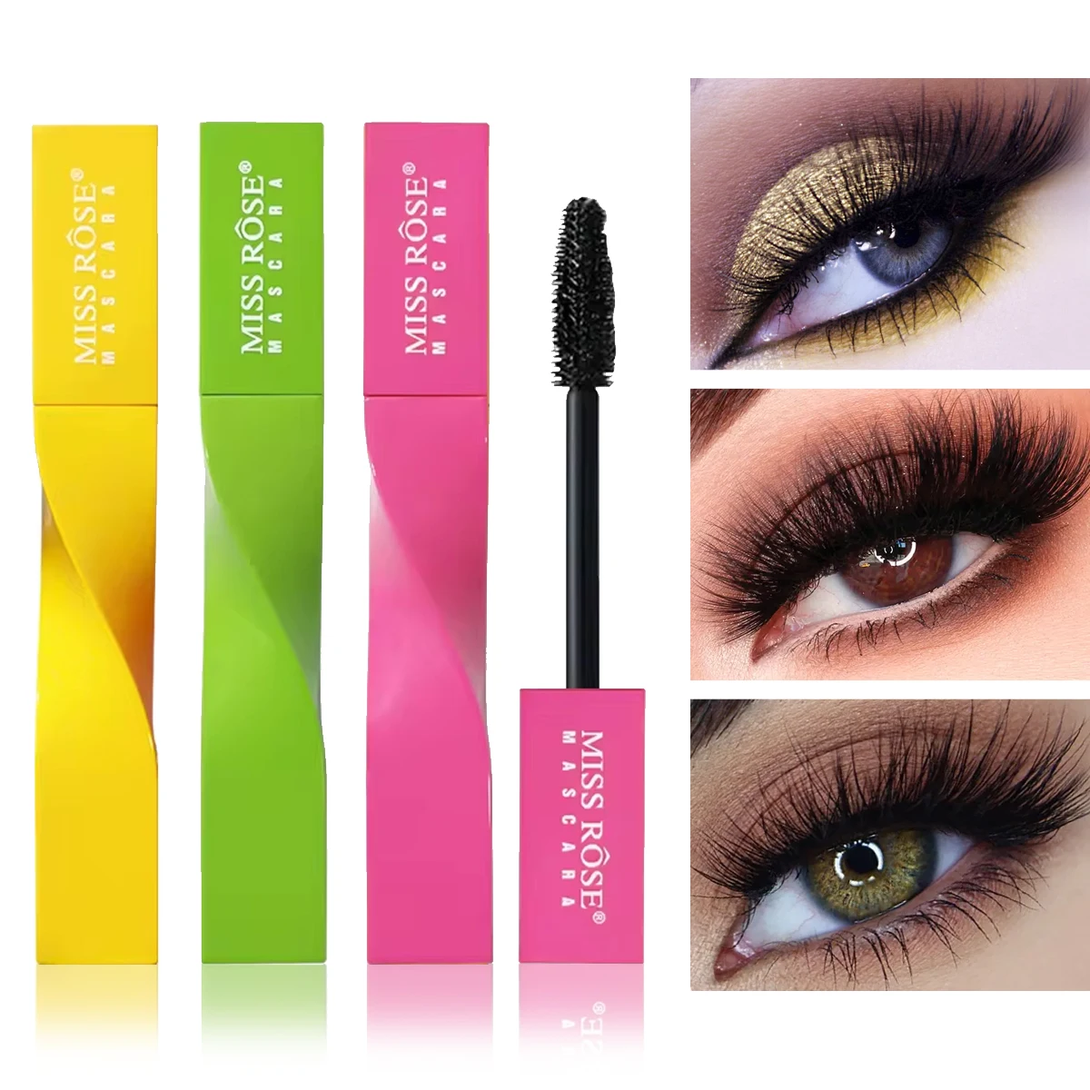 5D Extreme Volume Lash Mascara,Waterproof And Long-Lasting,Natural Thickening And Curling Eyelash Extension