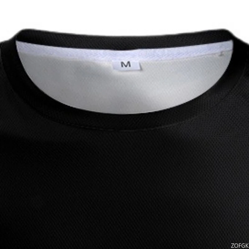 Summer Minimalist Digital Print Pattern Loose Round Neck Outdoor Short Sleeved T-shirt for Men and Women