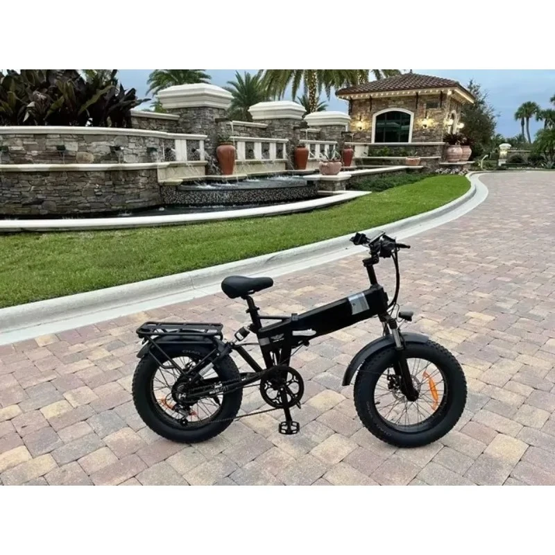 Melhor bateria elétrica de lítio 48v, sistema de freio a disco rígido mtb, novo design, inverno, enduro, bicicleta gorda, motor de cubo traseiro, liga de alumínio