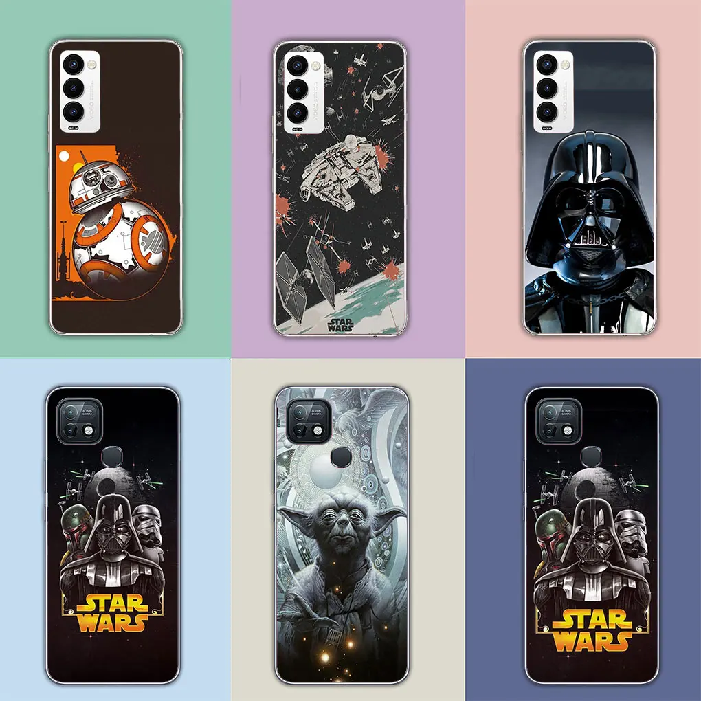 S-Stars Yodas W-Wars Darths Vaders for Motorola Moto G13 G14 G53 G54 G62 G72 G82 G84 E13 E20 G42 G32 G23 G22 Phone Cover Case