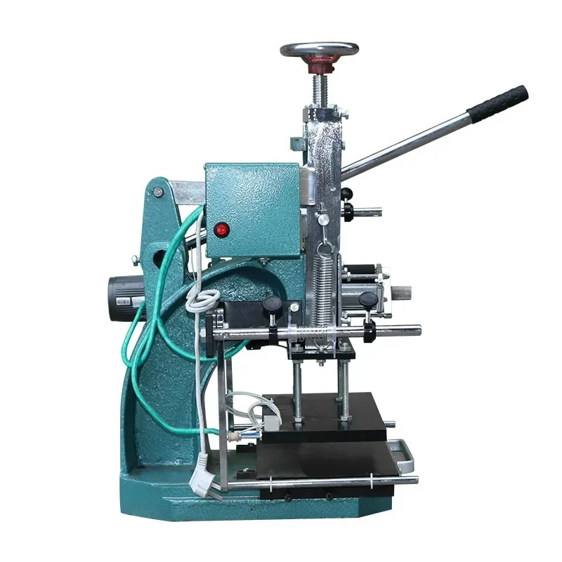 Power Tools New Manual Heavy Duty Hot Stamping Machine Pu Leather Paper Branding Hot Stamping Machine Business Card Elevator Tag