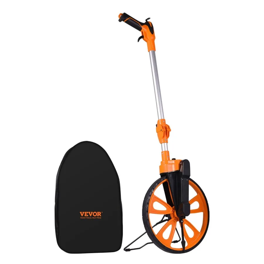 

Measuring Wheel in Inches 12.5in Diameter Wheel Centerline Design w Handbrake 39.7620.47 in Telescoping Measure Wheel Measurem