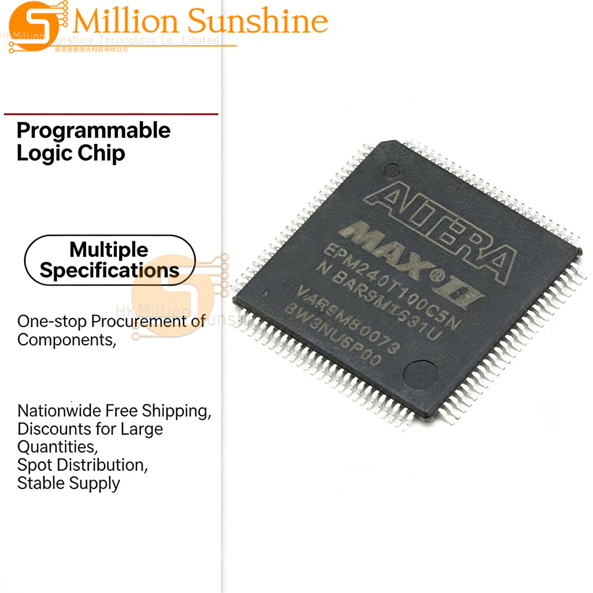 AG256SL100 EPM570GT144C5N EPM570GT100I5N EPM570GT100C5N EPM570GT100C3N EPM240T100C5N TQFP-100 TQFP-144 IC
