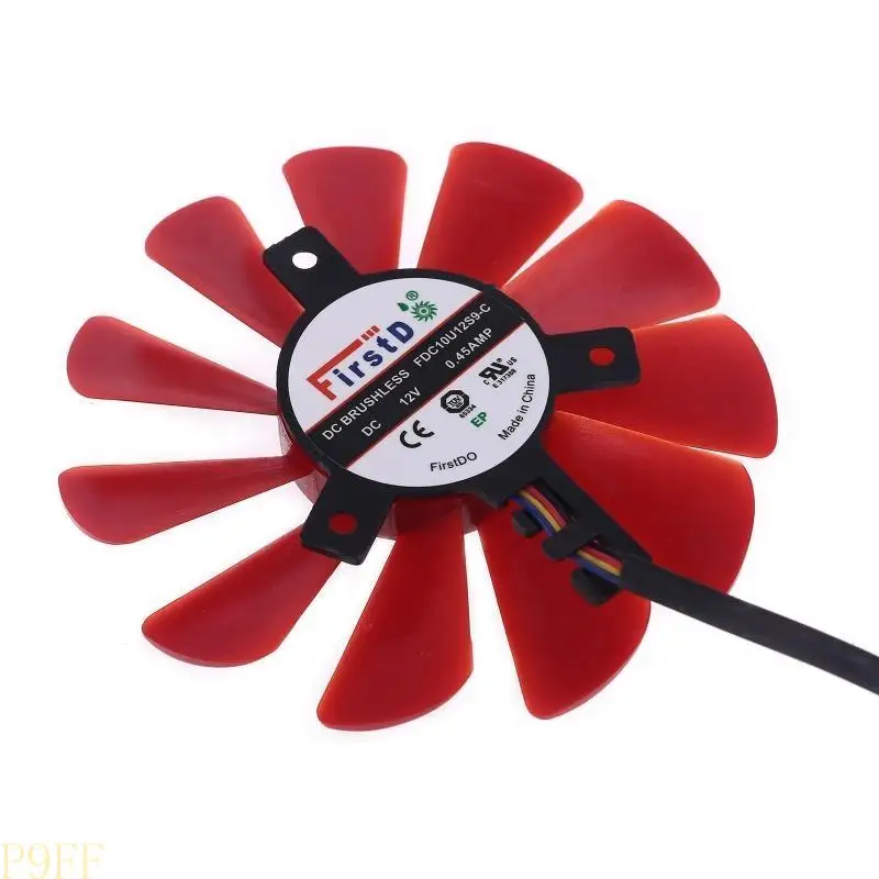 

2 шт. 85 мм RX-570-RS RX-580-RS FD10U12S9-C вентилятор для XFX RX470 RX570 RS RX580 RS замена охлаждения видеокарты