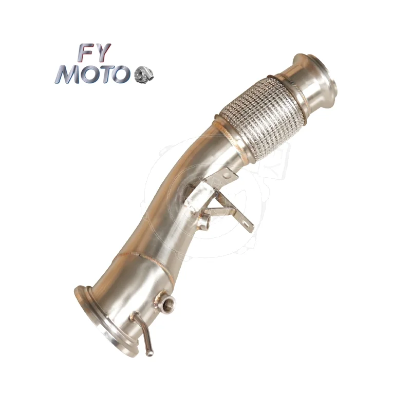 

Exhaust Downpipe for B48 F30 F31 F34 X3 G02 X4 2019+ with New Opf