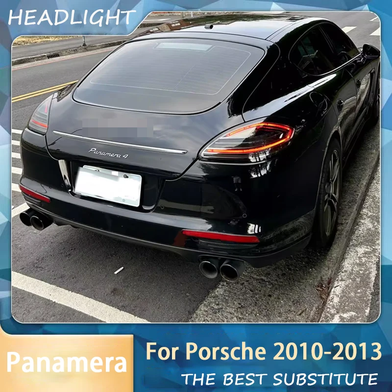 Car RGB Rear Lights For 2010 2011 2013 2013 Porsche Panamera Led Tail Lights 970 970.1 Modified Accessories