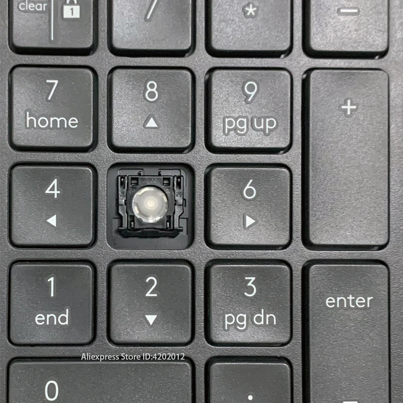 استبدال لوحة المفاتيح مفتاح الكمبيوتر المحمول ومقاطع ل Logitech ERGO K860 الحق 1 2 3 4 5 6 7 8 9 0 Keycap والمفصلي #1