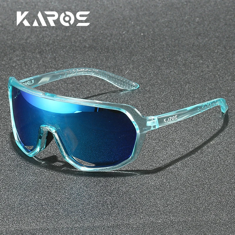 KAROS Polarized Sunglasses Men's Fishing Driving Cycling Shades Outdoor Eyeglasses Women Sports Hiking UV400 Eyewear YZ2010WB