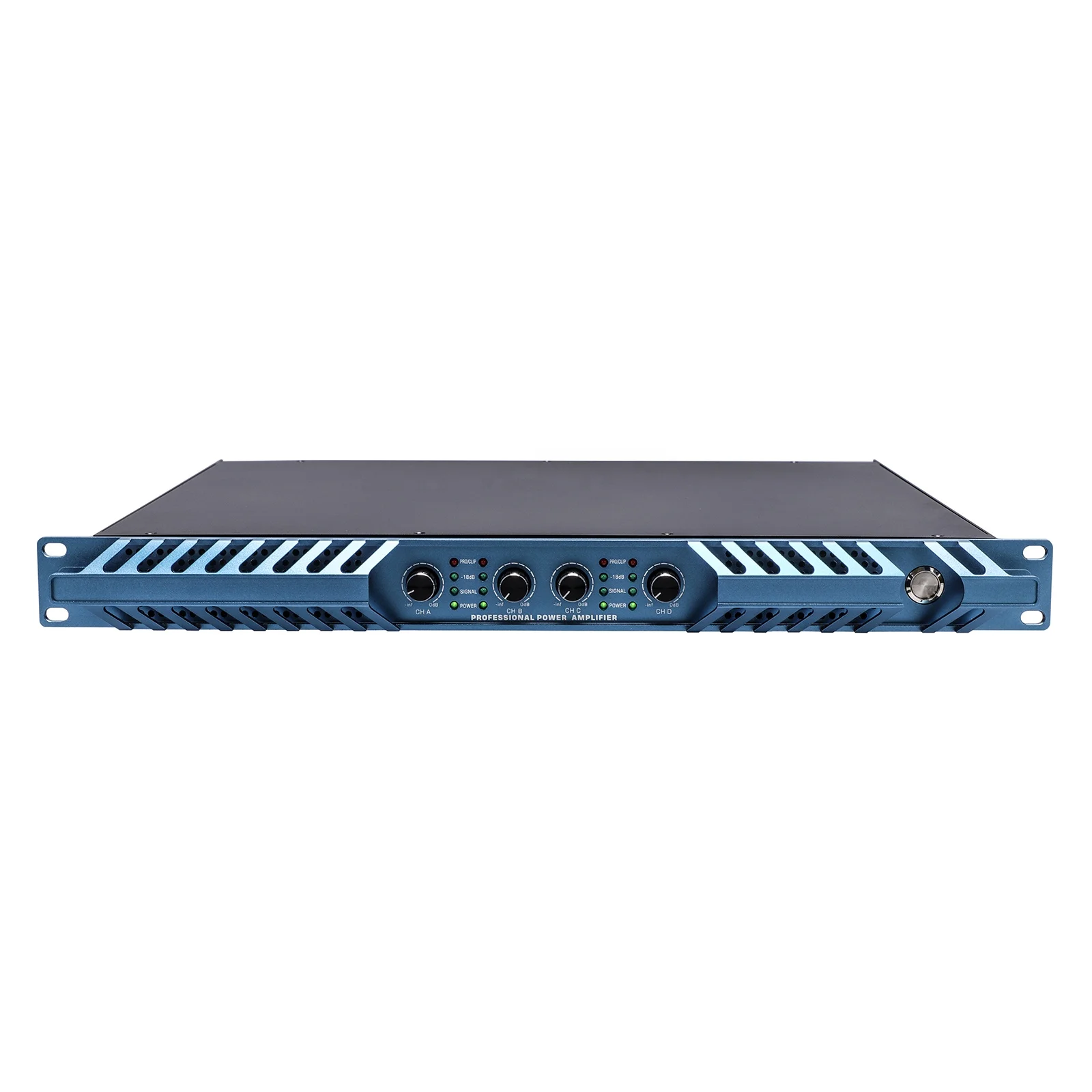 

DP series New Panel 4 Channel 1U Class H 1800W Digital Amplifier Use for Professional Stage