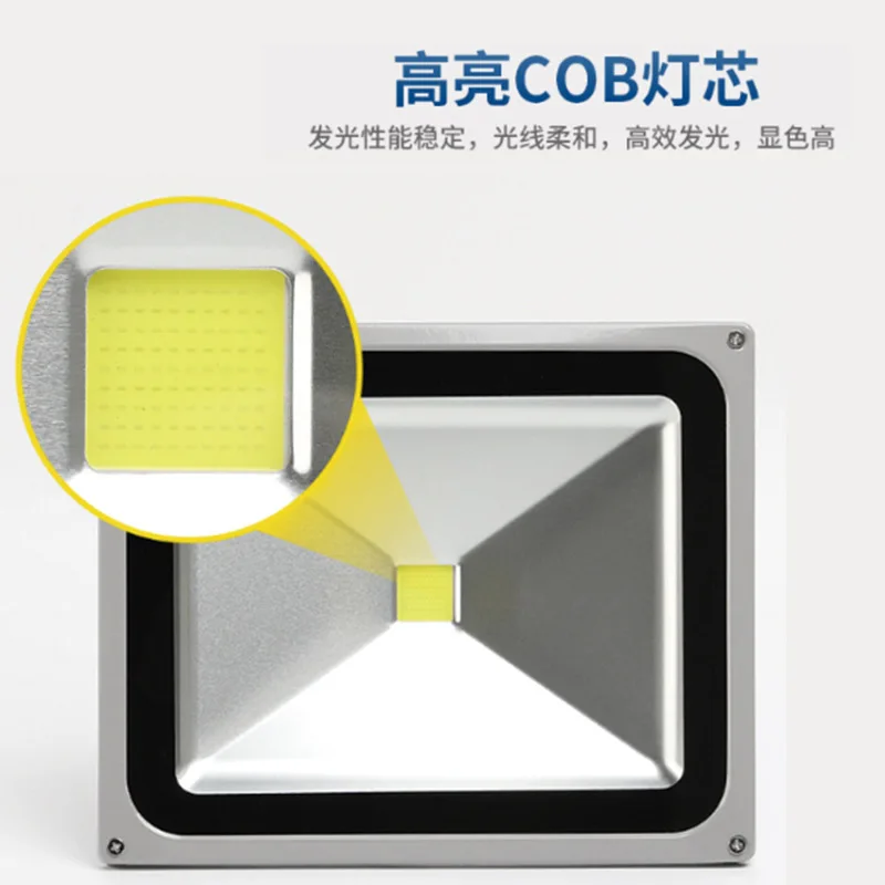 Outdoor Super Bright Engineering Floodlight Out-of-home Advertising Stadium Light