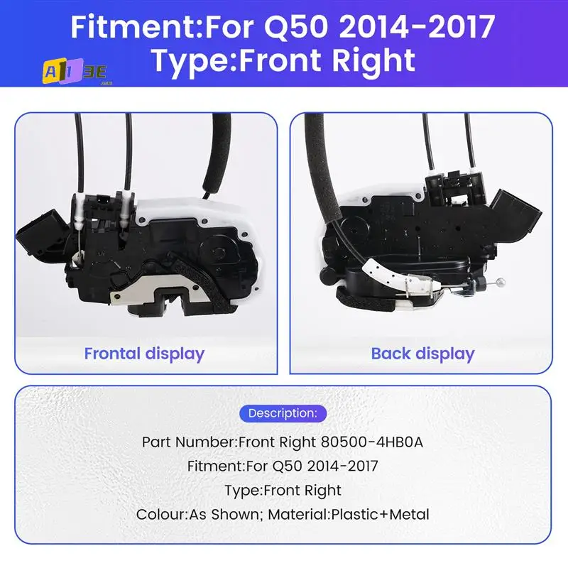 

A03E-привод дверного замка, защелка дверного замка для Infiniti Q50 2014-2017