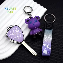 2/3Button TPU Shell Fob Keychain Protector Car Key Case Cover For Toyota Corolla Camry Reiz RAV4 Crown Avalon Venza Matrix Yaris