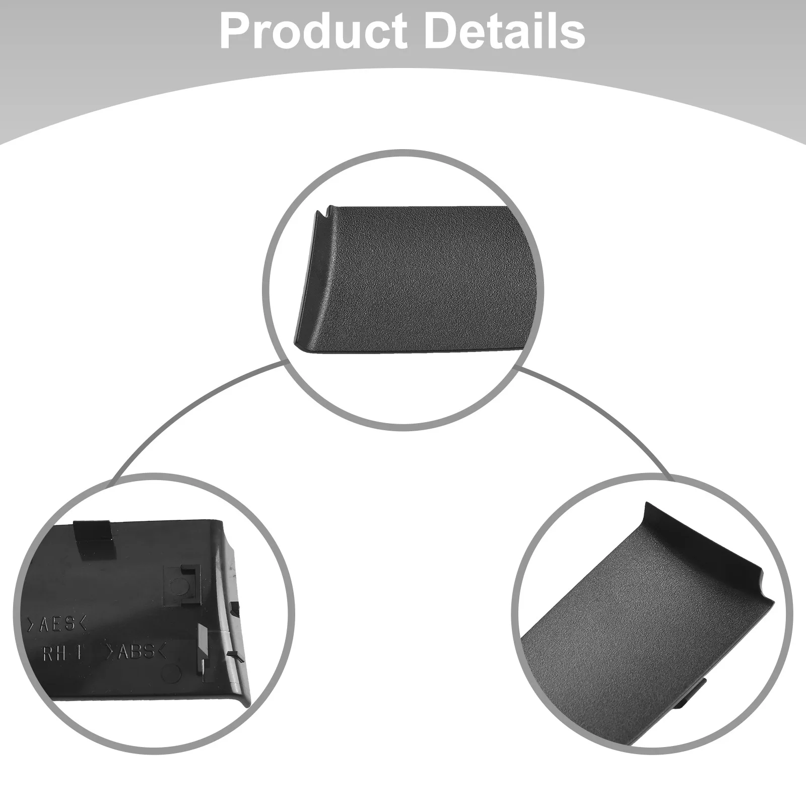 Vehicle Customization As Shown In The Picture Right Inner Door Handle Cover Auto Fastener Replacement Installation ABS Material