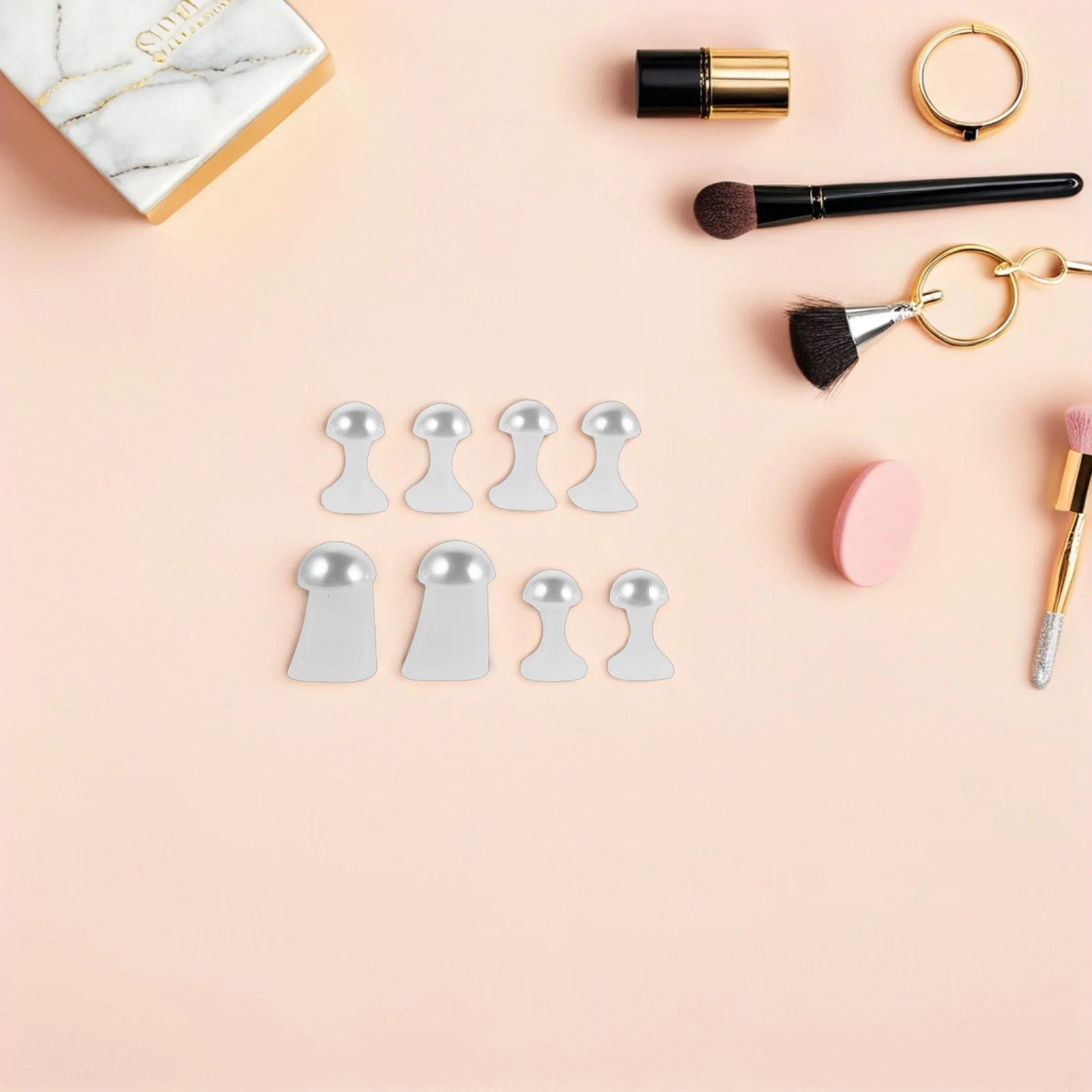 Séparateurs d'orteils en Silicone pour pédicure, faux entretoises, outils de vernis à ongles, outils de pédicure pour Salon de maison, 24 pièces