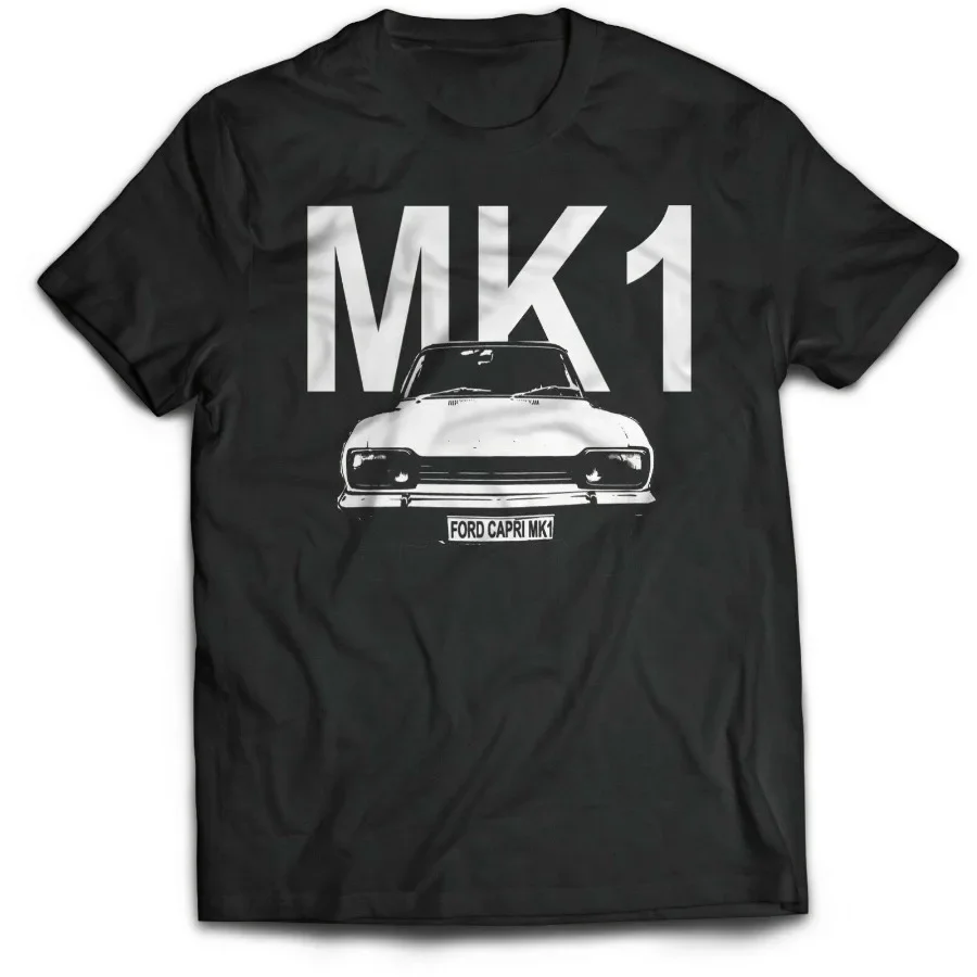 Vintage Style Retro Capri MK1 Sport Car Fans T-Shirt. Summer Cotton Short Sleeve O-Neck Men's T Shirt New S-3XL