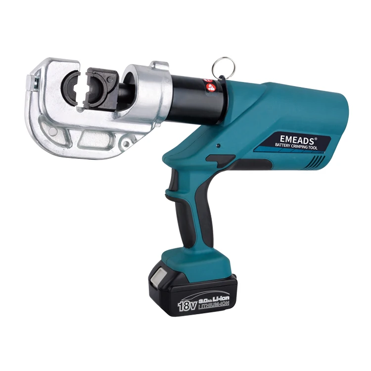 EMEADS EM-400 herramienta de prensado de terminales de Cable hidráulico con batería eléctrica 16-400 mm2 para cortador eléctrico de Terminal Klauke