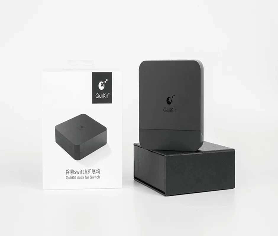 محول حامل شحن Gulikit لمفتاح نينتندو ، مجموعة قفص الاتهام NS05 ، إخراج فيديو 4K ، ، PD ، USB OLED ،