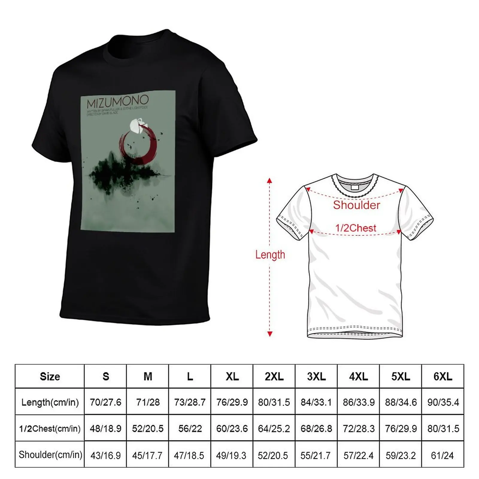 Mizumono - Hannibal Episode Poster (S2E313) T-Shirt t shirt man plain man t shirts cotton man tshirt T-shirt