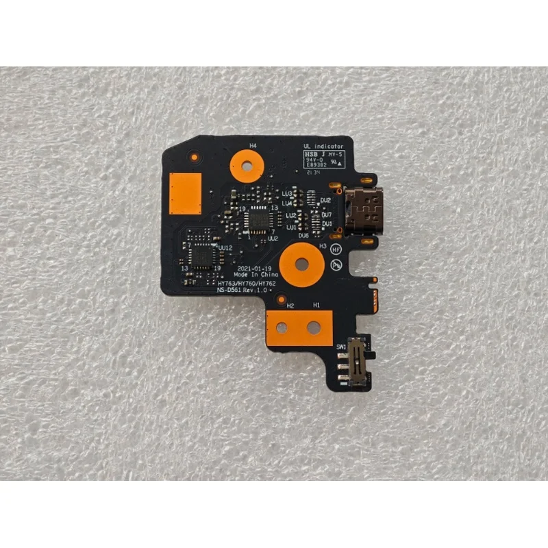 HSX..5C50S25191 New USB IO Board NS-D561 With Cable For Legion 7-16ACHg6 82N6
