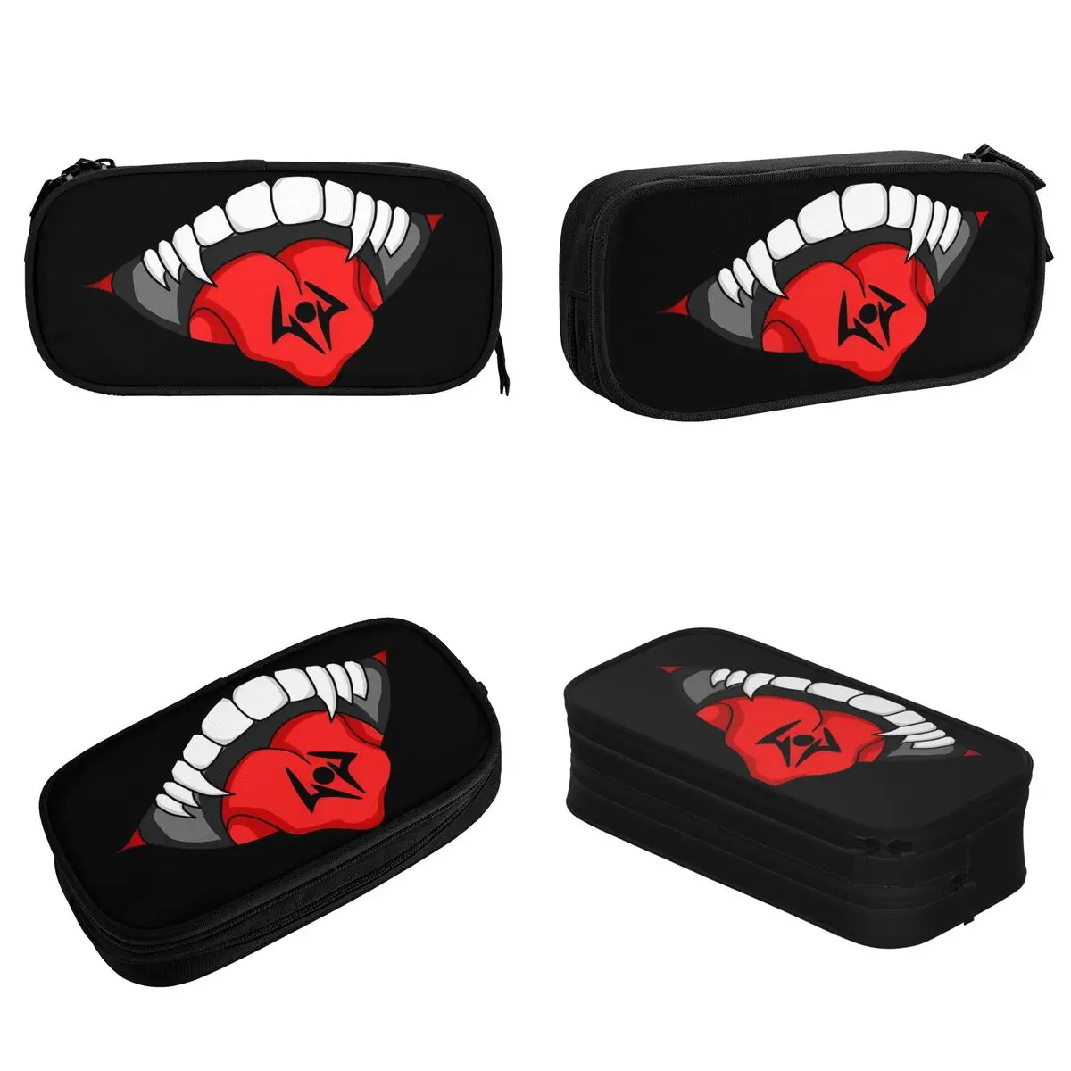 New Jujutsu Sukuna Mouth Kaisen Pencil Cases Comic Anime Pencil Pouch Pen Box for Girl Boy Large Storage Bag Gifts Stationery