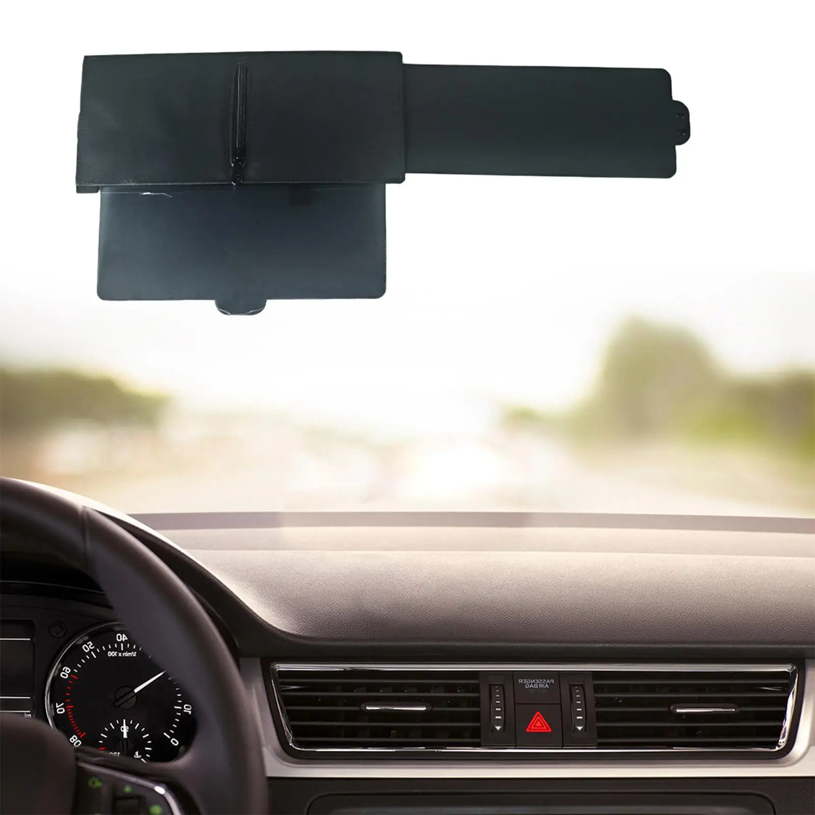 

Car Sun Visor Extender Blocker Extension Universal Black Sun Protection for Windshield and Side Window Versatile