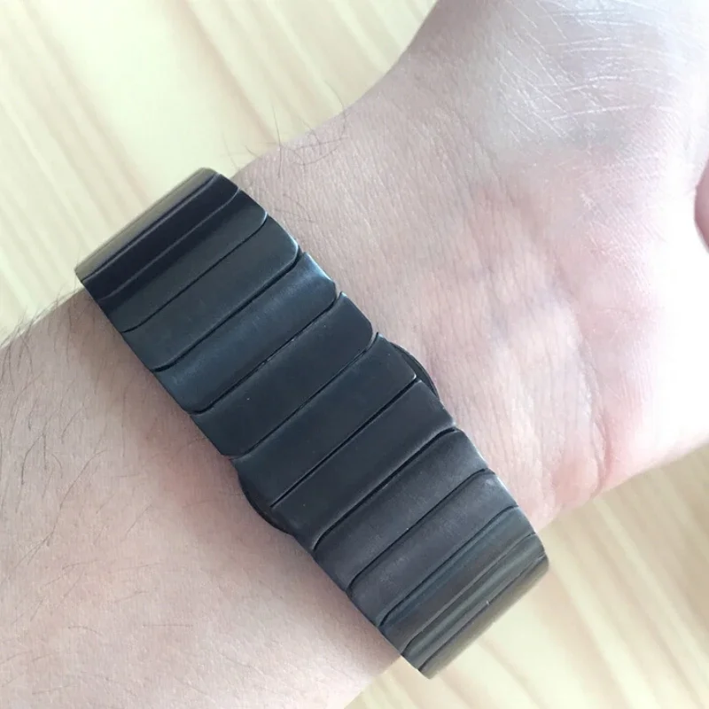 Ремешок с металлическими звеньями для Apple Watch Band 46 мм, 45 мм, 49 мм, 44 мм, 41 мм, 40 мм, 42 мм, спортивный браслет, ремень iWatch Ultra 10 9 8 7 6 5 Correa