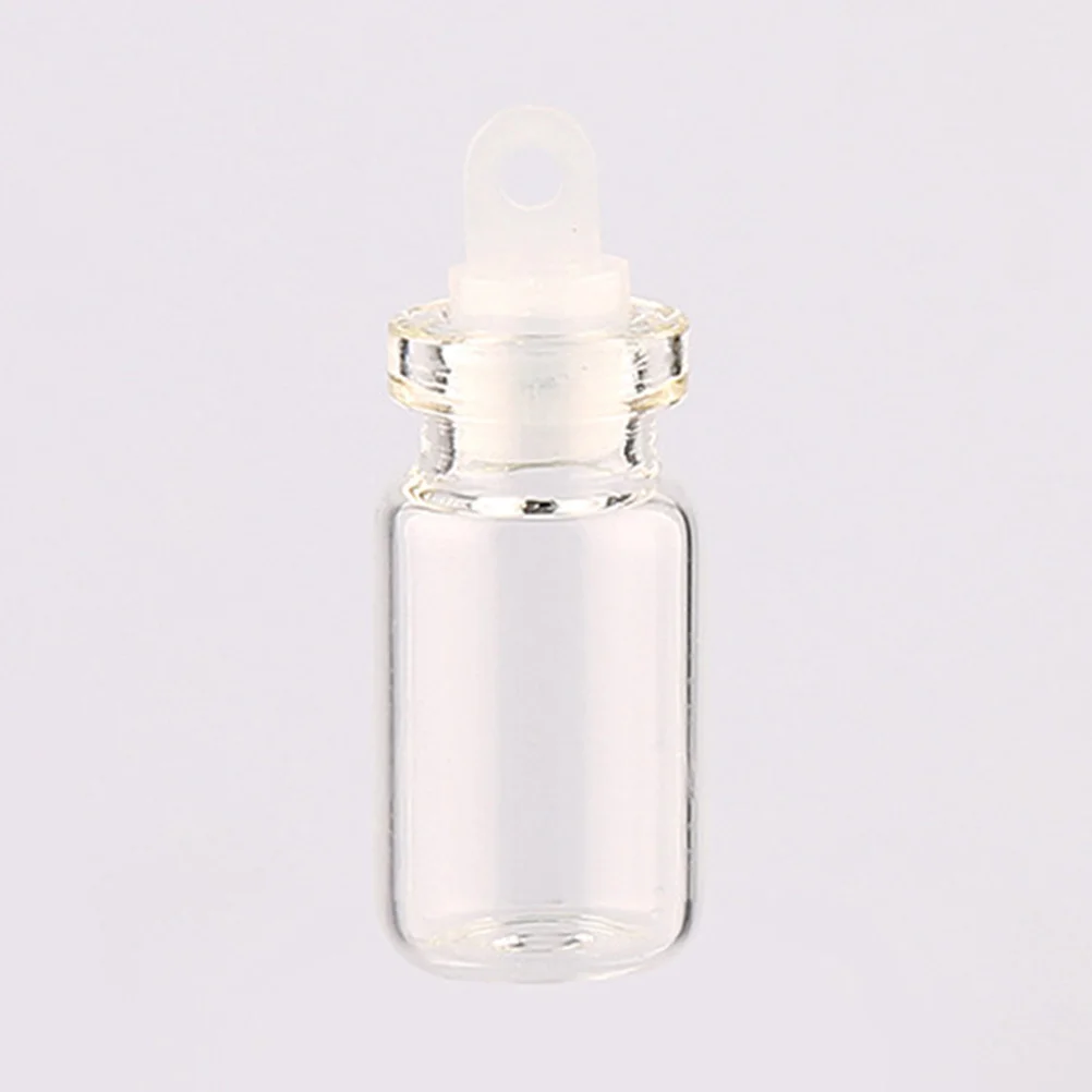 

50Pcs Small Mini Glass Wish Bottles Clear Drift Bottles with Cork Plugs for DIY Message Flower Petals Decoration