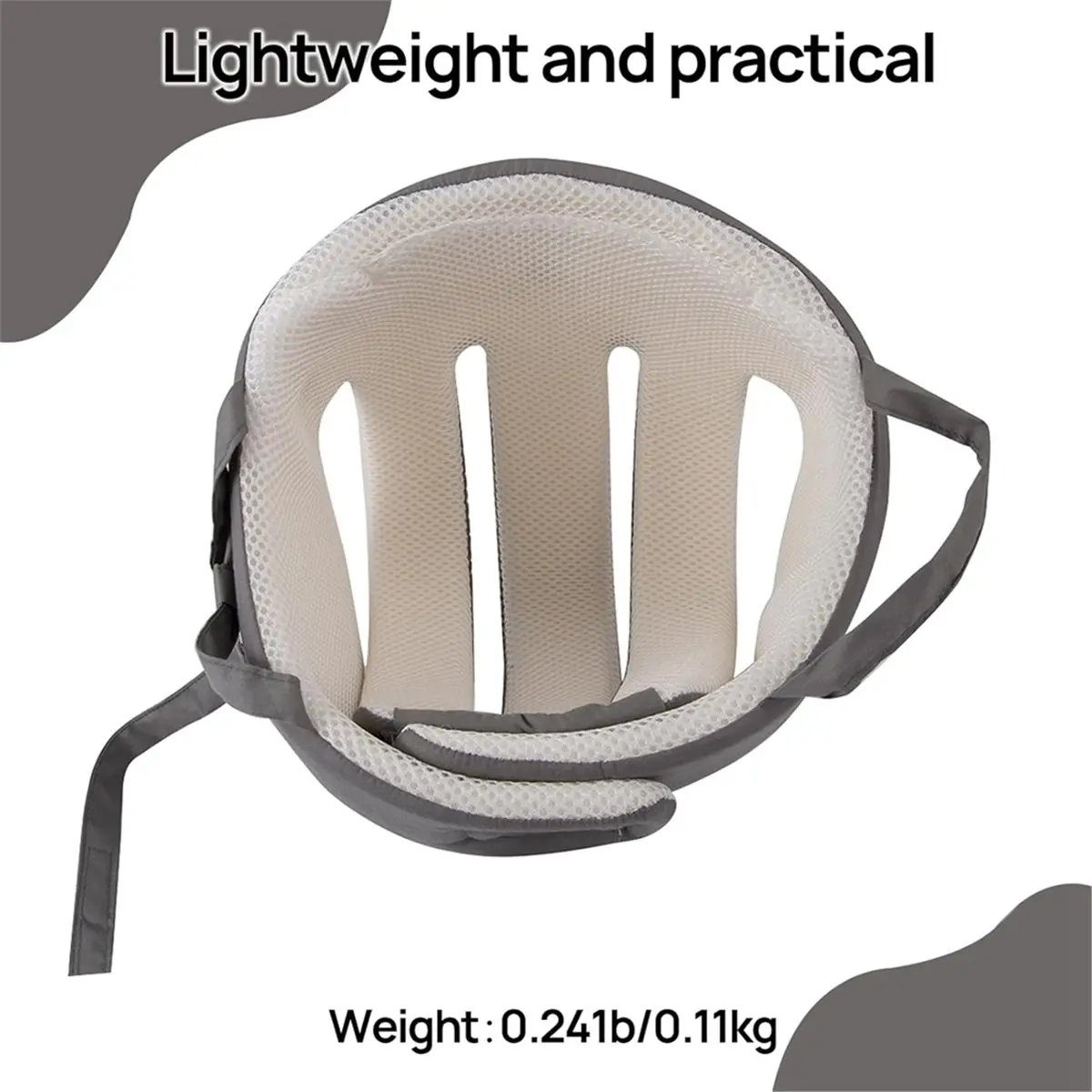 N94R Head Protection for Elderly Falls, Protective Helmet for Elderly Adult, Seniors Head Protector Seizure Soft Helmet