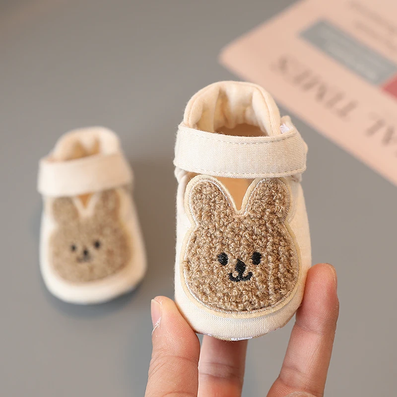 2022 Nieuwe Peuter Pasgeboren Baby Schoenen Jongens Meisjes Slippers Prewalker Casual Schoenen Winter Kleine Dieren Babyschoenen