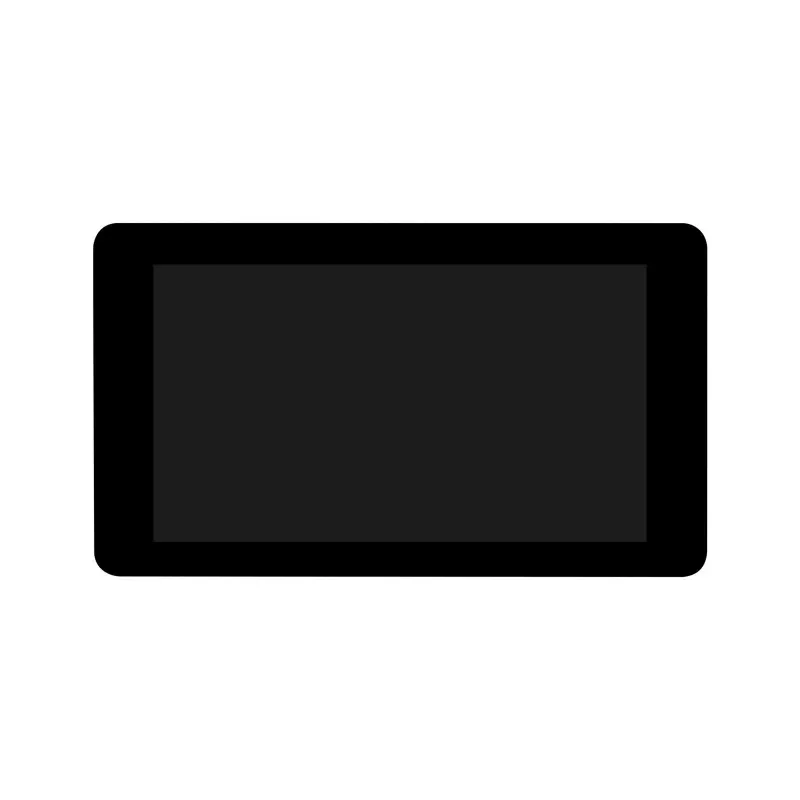 RP2350 7inch LCD Development Board, 800 * 480 Resolution, 65K Color, Supports Dual-core and Dual-architecture, Options Touch