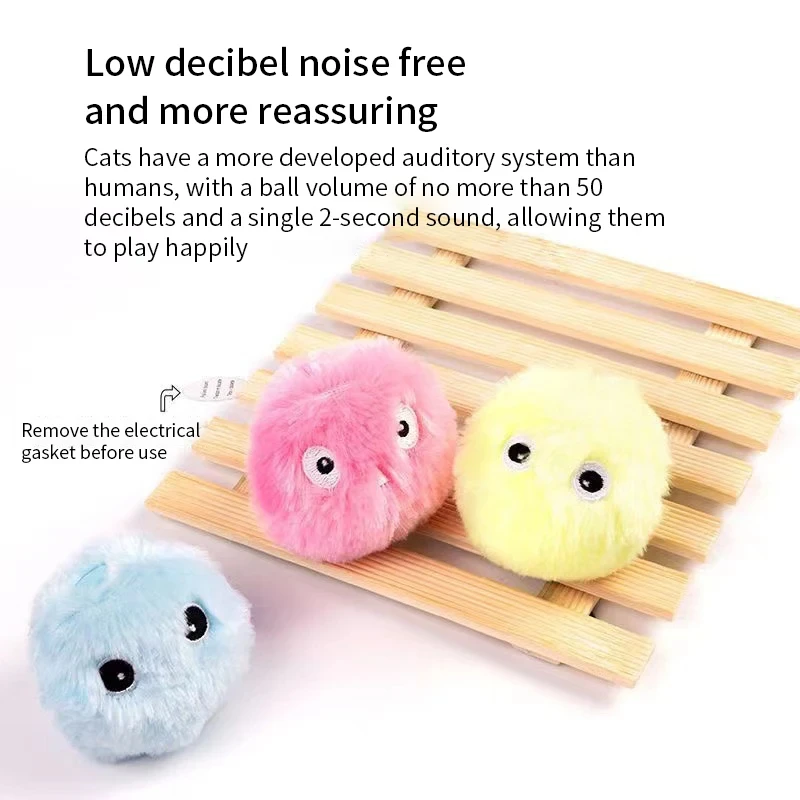 ألعاب القطط والكلاب الذكية palla interattiva peluche ألعاب تدريب النعناع البري الكهربائية للقطط والجراء لمس الصوتية للحيوانات الأليفة من القطيفة لحاء ba