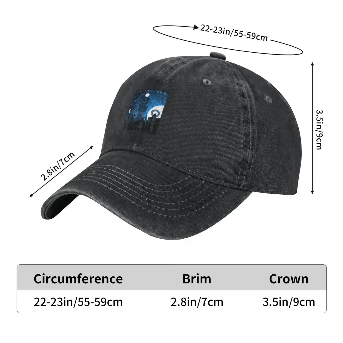 White Lies Band Baseball Cap Luxury man cap Sports Cap Hip Hop Sun Hat For Children For Women 2026 Men's