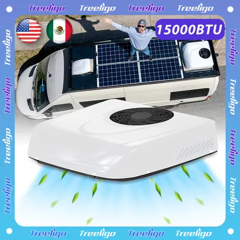 Treeligo 2025 12V RV 옥상 주차 큰 에어컨 트럭 캠핑카 밴 캐러밴 Motorhome 용 전기 자동차 에어컨