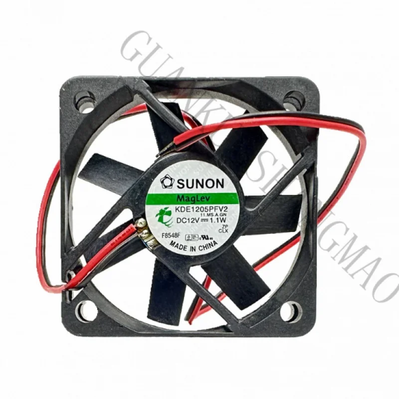 HJY  1 PCS  SUNON Fan KDE1205PFV2 DC 12V 1.1W 3-wire 5010 5CM switch fan  cooling fan