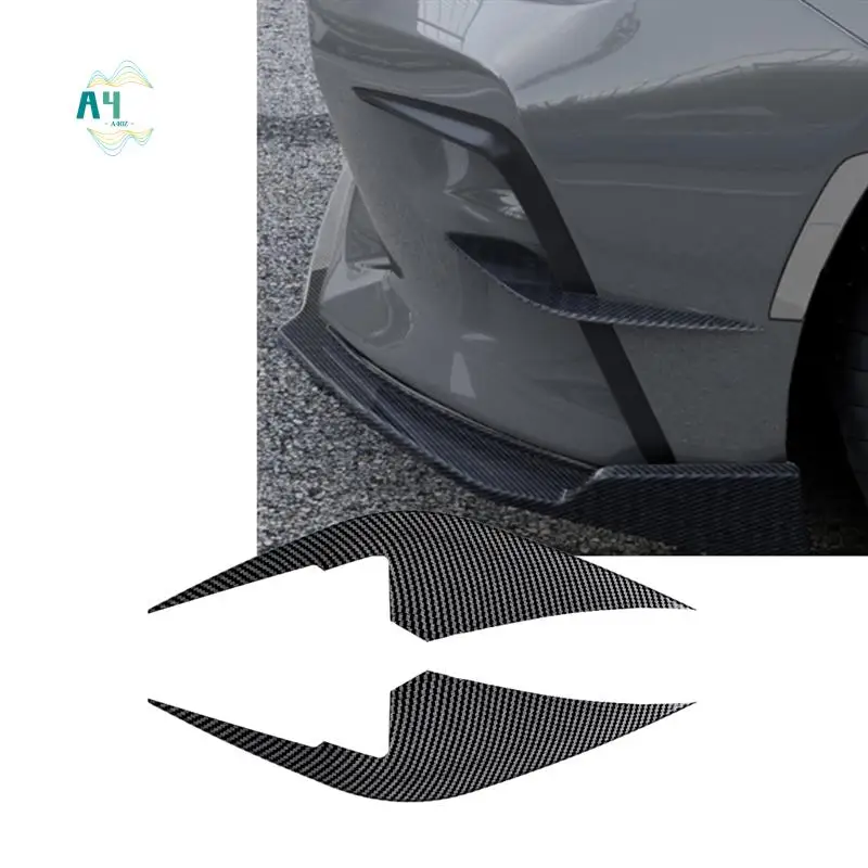 A40Z-Car Front Bumper Side Splitter Spoiler Canards Air Knife Spoiler For Toyota GR86 Subaru BRZ 2022+