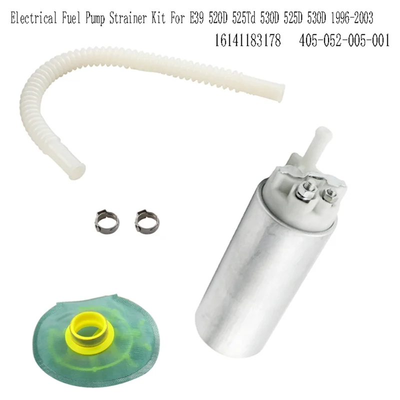 L10A مضخة الوقود الكهربائية مصفاة استبدال عدة 16141183178 405-052-005-001 لسيارات BMW E39 520D 525Td 530D 525D 530D 1996- 2003