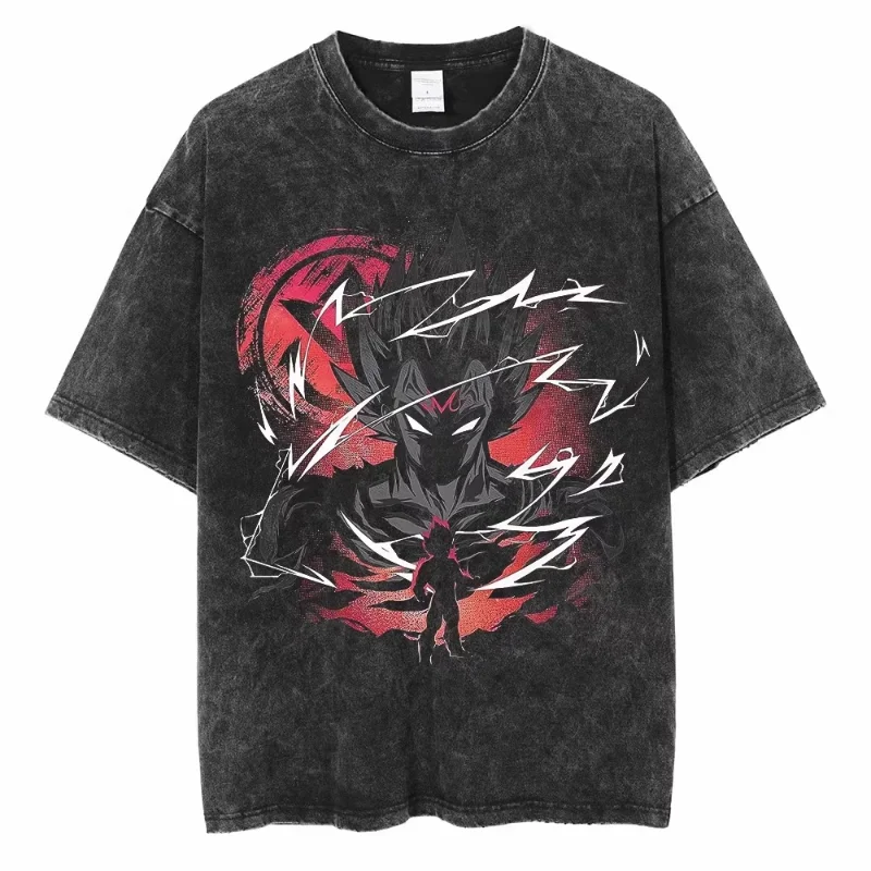 

2026 Dragon Ball Cotton T-Shirt Unisex Short Sleeve Casual Streetwear Style Anime Y2K Streetwear Trend