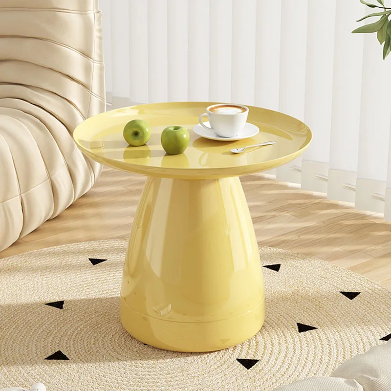

Plastic Magazine Coffee Tables Nordic Aesthetic Cute Small Coffee Tables Round Colorful Mesas De Centro Para Sala Home Furniture
