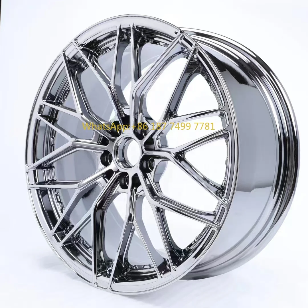 

Passenger Car Wheel Polished Chrome Racing Car Wheel 18-24 Inch 5*114.3 5*120 5*112 Car Wheels Aluminum Rims