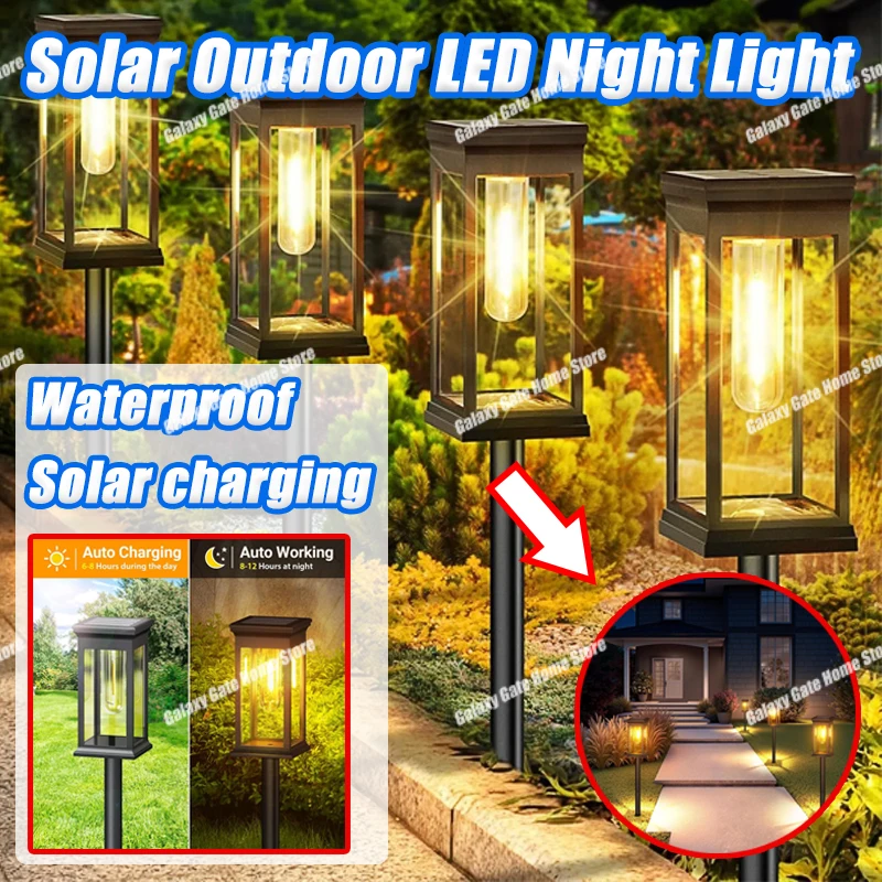 

4 PCS Solar Outdoor Garden LED Night Mood Light Yard Lawn Road Waterproof Lighting Lamp Spotlight Outdoor Lighting Accessories